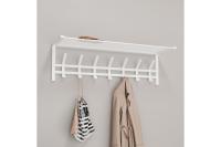 Вешалка Торонто 31 с полкой металл Белый*885