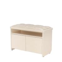 Банкетка Leset Патриция,Дуб шампань (к/з орегон перламутр106/Бежевый),каретная стяжка