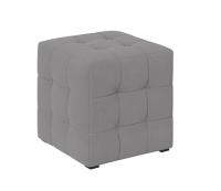 Пуф Тип 1 (Велюр Светло-Серый)