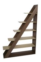 Стеллаж СС-05/Шимо темный/Дуб млечный