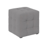 Пуф Тип 1 (Велюр Светло-Серый)