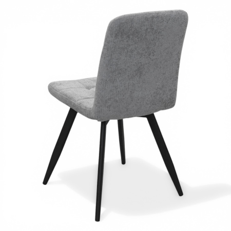 Стул Абсент NEW Поворотный, BL13-светло-серый +нога 360F40 черный