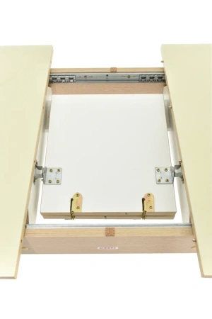 Стол Ривьера СВ  стекло молочное/ЛДСП Венге