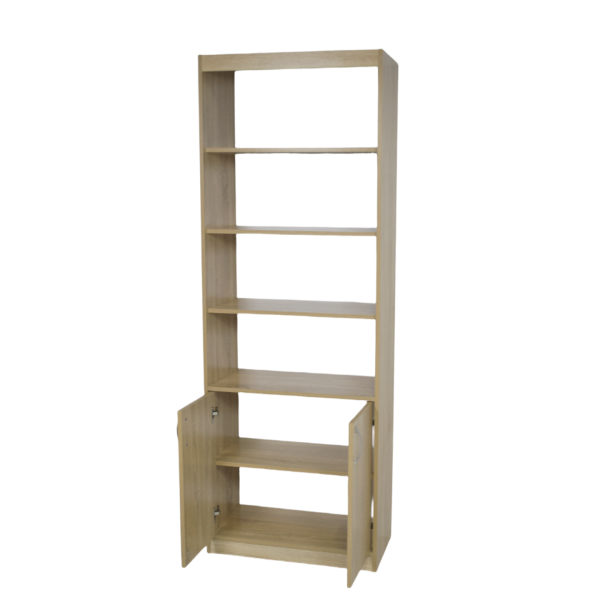 Стеллаж СС 04-01с дверями/700/сонома