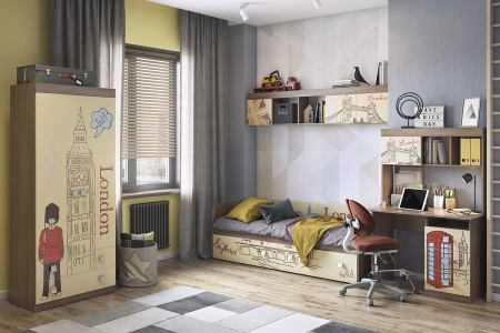 Челси Полка навесная (ясень шимо т/крем)