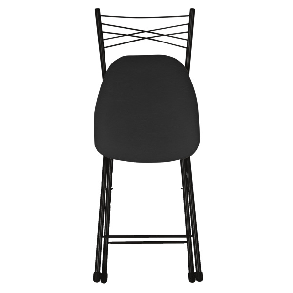 Стул складной Ника1 черный/Черный Гранит