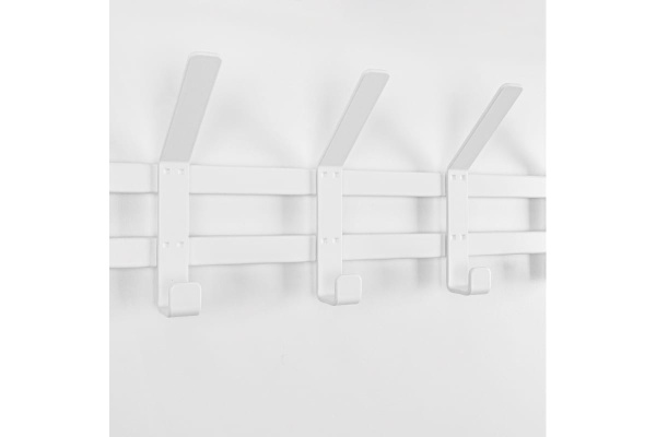 Вешалка Торонто 31 с полкой металл Белый*885