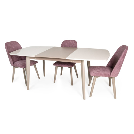 Стол Солярис-2 1250(550)840 латте