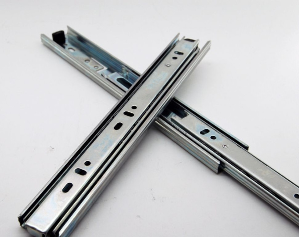 Направляющие полного выдвижения 45мм, 1.0/1.0/1.2 - 400