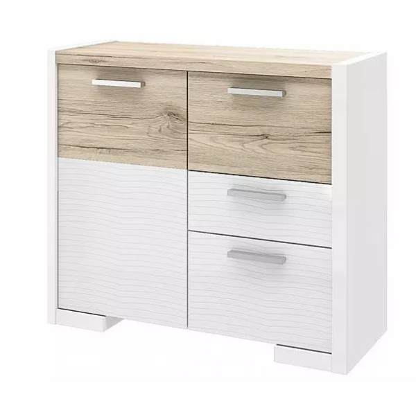 Комод Венето Дуб санремо/белый
