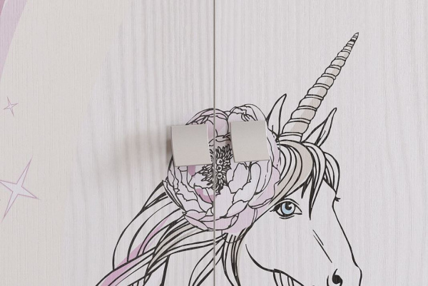 Шкаф комбинированный 2-створчатый Фэнтези